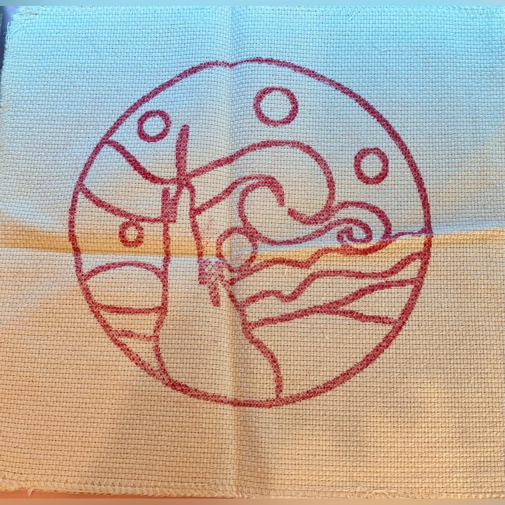 ✨ Starry Night Cross Stitch Kit - Picture 3 of 7